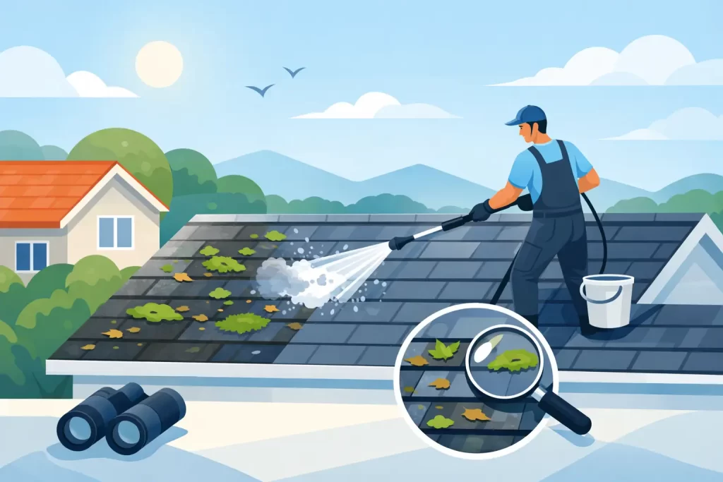 How Often Should Roofs Be Cleaned?