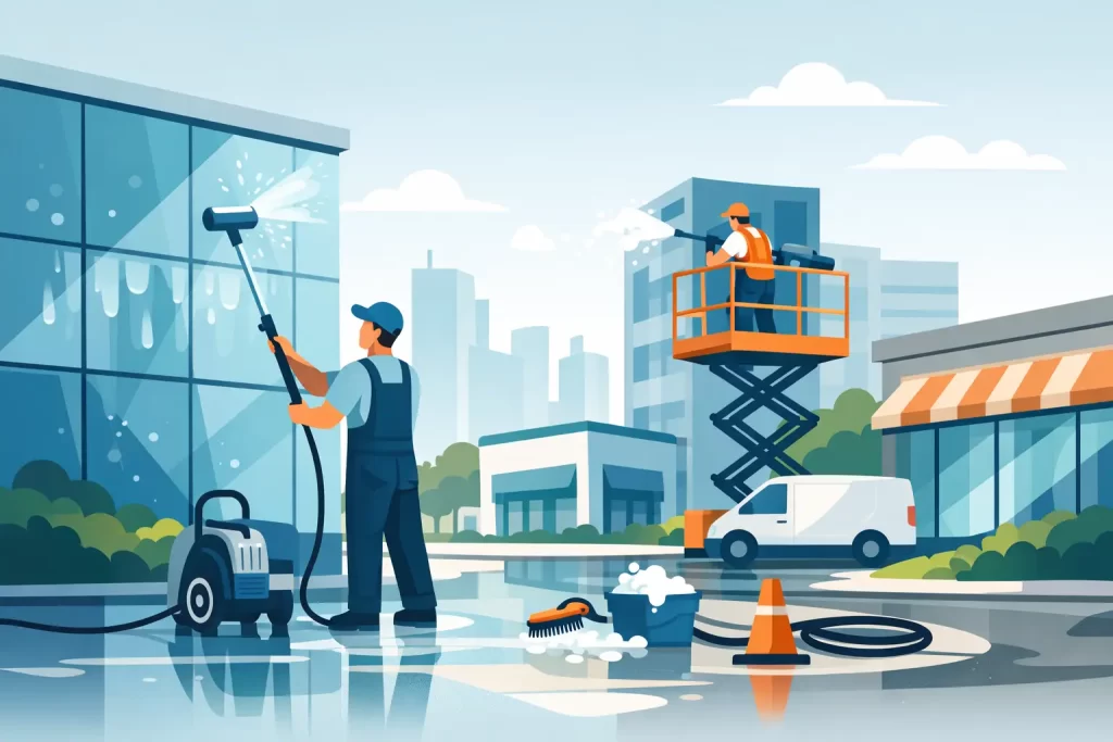 Commercial Property Washing Guide for Owners