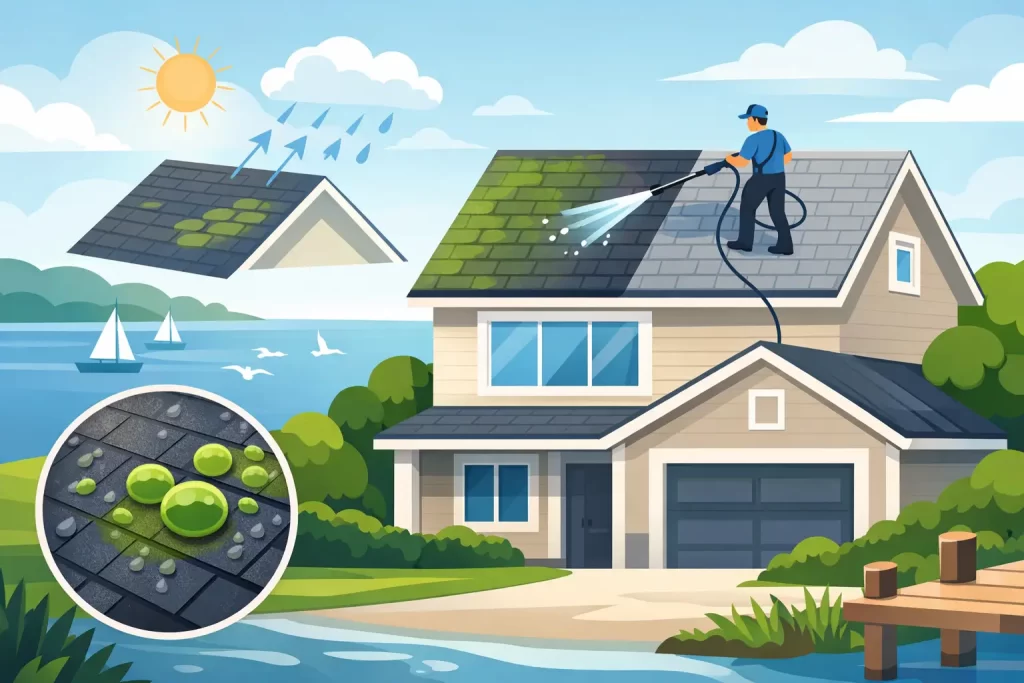 A Guide to Algae Stain Prevention for Long Island