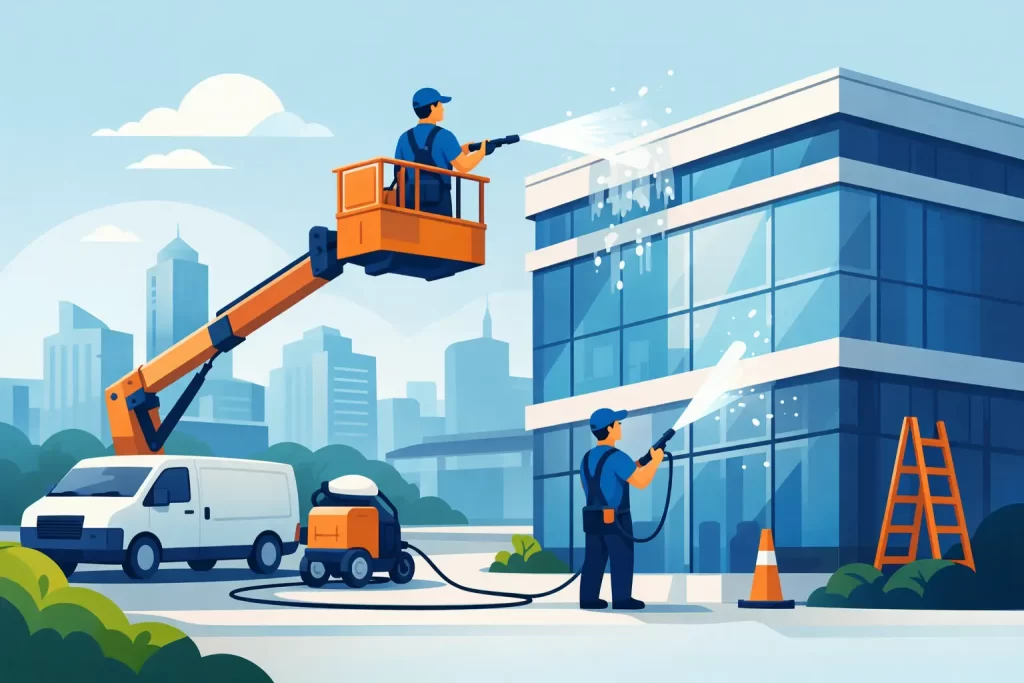 Your Guide to Commercial Building Washing